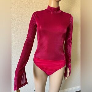 Solado Pink Shiny bodysuit